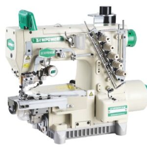SP-720-N800-CB356-EST-DS/W Servo motor ultra-small horizontal cylinder bed interlock sewing machine with auto trimmer (with left side fabric cutter)